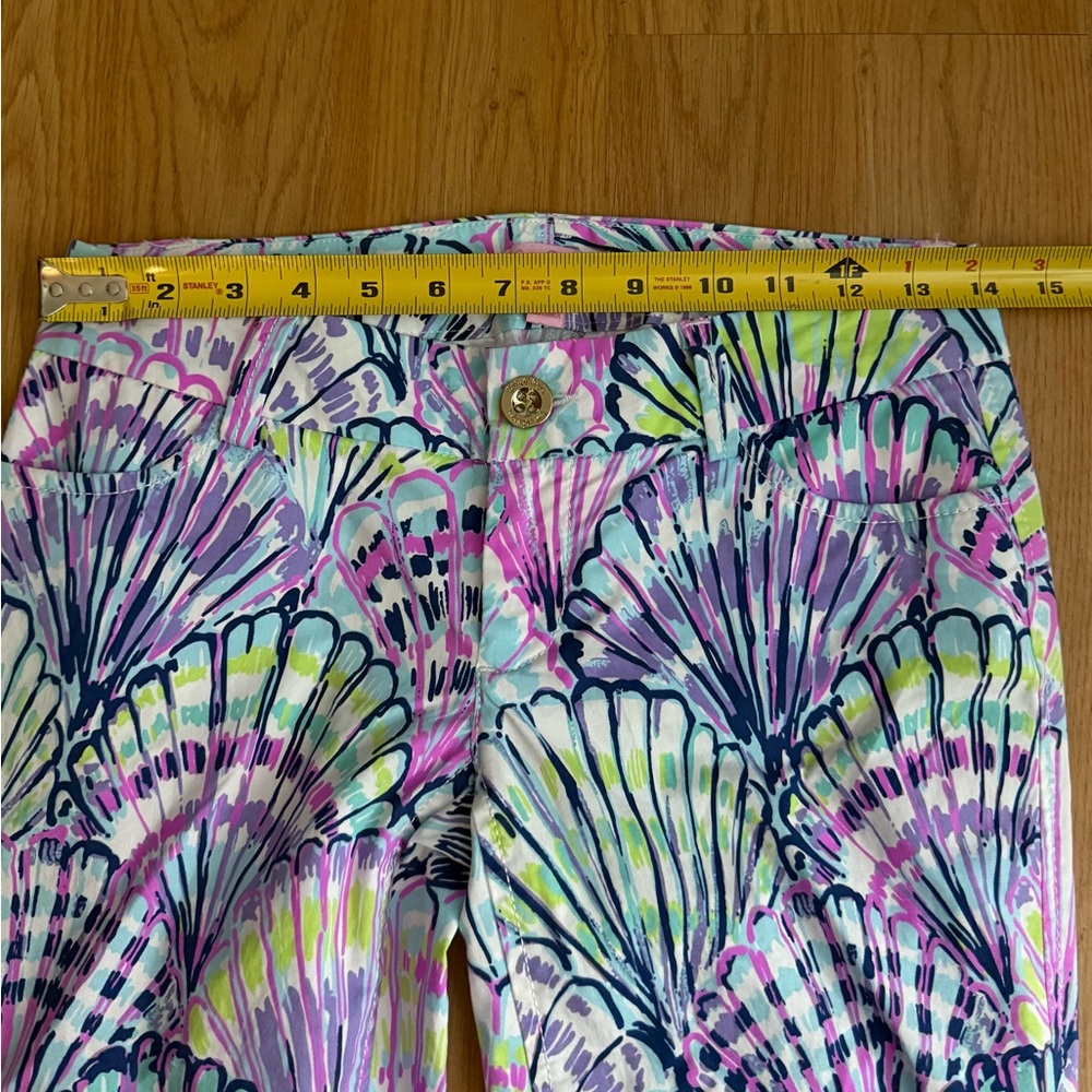 Lilly Pulitzer Callahan Chino oh shello pants 00 - Picture 6 of 7